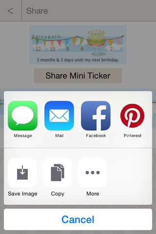 Daisypath App today extension Daisypath App today extension